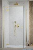 Radaway Essenza Kdj Gold kabina 100x80cm lewa szkło przejrzyste 1385040-09-01L/1384051-01-01