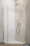 Radaway Essenza Gold Ptj kabina pięciokątna 90x90cm prawa szkło przejrzyste 1385010-09-01R/1385050-01-01