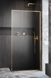 Radaway Modo F SL Gold II kabina Walk-in 55x201,6cm prawa złoty połysk szkło przejrzyste 10419055-09-01R