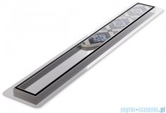 Wiper New Premium Pure Odpływ liniowy z kołnierzem 110 cm syfon drop 50 mat 500.0172.03.110