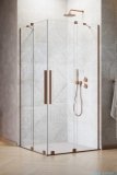 Radaway Furo Brushed Copper KDD kabina 80x120cm szczotkowana miedź 10105080-93-01L/10105120-93-01R