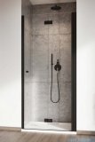 Radaway Nes Black Dwb drzwi wnękowe 90cm prawe czarny mat/szkło przejrzyste 10029090-54-01R