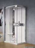 Novellini Glax 3 kabina standard 100x80 lewa srebrny GL3A100ST-1B