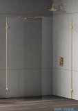 New Trendy Eventa Gold Shine kabina walk-in 120x100x200 cm przejrzyste EXK-4880