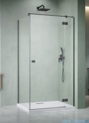 Radaway Essenza Kdj Brushed GunMetal kabina 80x120cm prawa szczotkowany grafit 1385043-92-01R/1384054-01-01
