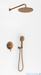 Kohlman Axel Brushed Copper zestaw prysznicowy miedź szczotkowana QW210ABCR30