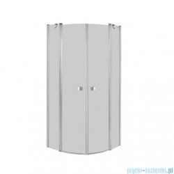 Roca Capital kabina półokrągła ze ścianką stałą 80x80cm przejrzyste AM4308012M