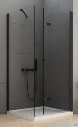 New Trendy New Soleo Black 100x70x195 cm kabina prawa przejrzyste D-0240A/D-0113B