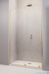 Radaway Furo Gold DWJ drzwi prysznicowe 150cm lewe szkło przejrzyste 10107772-09-01L/10110730-01-01