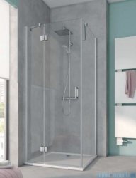 Kermi Osia Kabina prysznicowa 1 skrzydłowa lewa, szkło przezroczyste 90x90 cm OSSTL09020VPK/OSTWD09020VPK