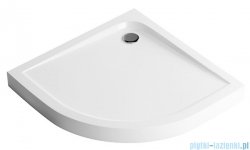 Excellent Sense Brodzik 80x80 półokrągły kompaktowy biały BREX.SEN08WHC