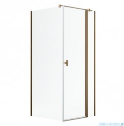 Radaway Nes Kdj II Brushed Copper kabina 80x70cm prawa szczotkowana miedź 10032080-93-01R/10039070-01-01