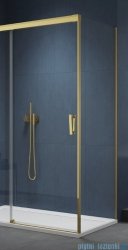 SanSwiss Cadura Gold Line ścianka boczna Cast 100x200cm profile złote CAST1001207
