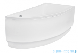 Besco Praktika 150x70cm wanna asymetryczna prawa + obudowa + syfon #WAP-150-PP/OAP-150-NP/19975