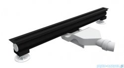 Schedpol Schedline Thin Flow Black odpływ liniowy bez maskownicy 100x1,2cm SOLBV1-100012C