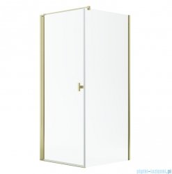 Radaway Nes Kdj I Gold kabina 80x90cm lewa złoty połysk 10022080-09-01L/10039090-01-01