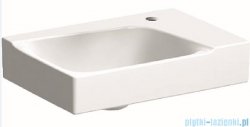 Geberit Xeno 2 Umywalka ścienna z otworem na baterię z prawej strony 40x28 cm 500.529.01.1
