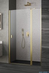 Radaway Nes Dwj II Brushed Gold drzwi wnękowe 100cm prawe szczotkowane złoto 10036100-99-01R