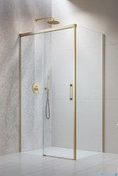 Radaway Idea Kdj Brushed Gold kabina 150x110cm lewa szczotkowane złoto 387045-99-01L/387053-99-01R