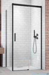 Radaway Idea Black Kdj kabina 100x100cm prawa czarny mat/szkło przejrzyste 387040-54-01R/387052-54-01L