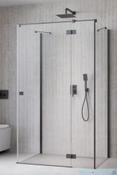 Radaway Essenza Brushed GunMetal Kdj+S kabina 90x80x90cm prawa szczotkowany grafit 1384050-01-01/1385021-92-01R/1384050-01-01