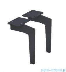 Oristo nogi do szafki 23cm czarny mat OR00-A-NO-23-8