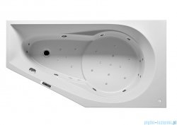 Riho Yukon wanna asymetryczna 160x90cm z hydromasażem Bliss lewa B009009005