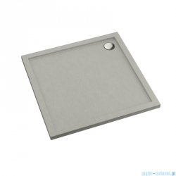 Schedpol Caspar New brodzik kwadratowy + syfon 90x90cm Cement Stone 3.2331/CT/ST