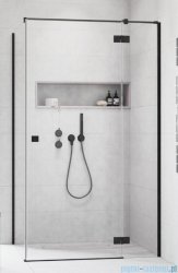 Radaway Essenza 8 Black Kdj kabina 100x90cm prawa czarny mat/szkło przejrzyste 10480612-01-01R/10470337-54-01R/10113090-01-01