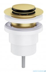 Omnires korek klik-klak umywalkowo-bidetowy mosiądz szczotkowany A47BSB