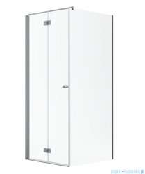Radaway Nes Kdj B Brushed Nickel kabina 80x70cm lewa szczotkowany nikiel 10025080-91-01L/10039070-01-01