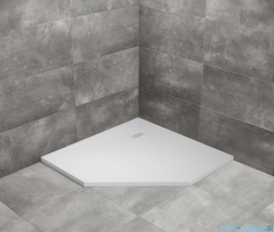 Radaway Kyntos PT  brodzik pięciokątny 90x90x3cm biały HKPT9090-04