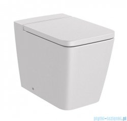 Roca Inspira Square Rimless miska WC stojąca Perłowy A347537630