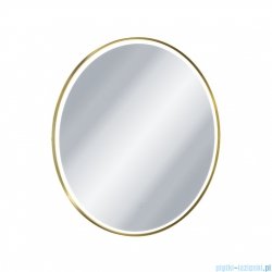 Excellent Corido lustro wiszące LED okrągłe Ø100 cm mata grzewcza złoto szczotkowane DOEX.CO100.GB