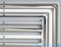 Sealskin Drążek prysznicowy Seallux aluminium biały 276669010