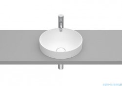 Roca Inspira Round umywalka blatowa 37cm biały matowy A32752R620
