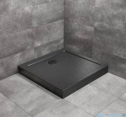 Radaway Doros C Compact Stone brodzik kwadratowy 100x100x11,5cm czarny SDRC1010-05-54S