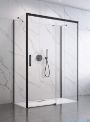 Radaway Idea Black Kdj+s kabina prysznicowa 70x100x70 prawa czarny mat/szkło przejrzyste 10116100-54-01R/387048-54-01L/10117070-01-01