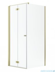 Radaway Nes Gold Kdj B kabina 90x80cm lewa złoty połysk 10025090-09-01L/10039080-01-01