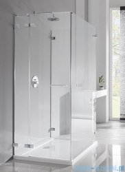 Radaway Euphoria KDJ P Kabina przyścienna 90x80x90 lewa szkło przejrzyste + brodzik Argos D + syfon  383612-01L/383241-01L/383030-01/383038-01/4AD89-01