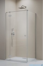 Radaway Essenza Kdj Brushed Nickel kabina 80x110cm lewa szczotkowany nikiel 1385043-91-01L/1384053-01-01