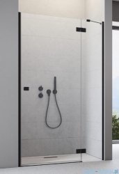 Radaway Essenza 8 Black Dwj drzwi wnękowe 100cm prawe czarny mat/szkło przejrzyste 10480612-01-01R/10460337-54-01R