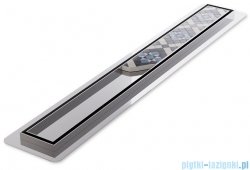 Wiper New Premium Pure Odpływ liniowy z kołnierzem 110 cm szlif 100.1973.02.110