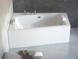 Besco Infinity 160x100cm wanna asymetryczna lewa + obudowa + syfon #WAI-160-NL/OAI-160-NS/19975