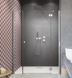 Radaway Torrenta Dwjs drzwi wnękowe 160 prawe szkło przejrzyste 320812-01-01R/320343-01-01