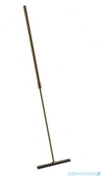 Omnires ściągaczka do wody z rączką teleskopową złoty połysk UN60920GL