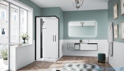 Novellini Glax 1 2.0 kabina standard 100x80 lewa czarna G21A108STFL-1HH