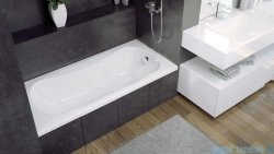 Besco Aria Prosafe 150x70cm płytka wanna prostokątna #WAA-150-PS