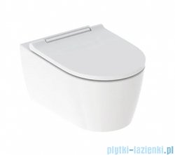 Geberit One Zestaw Miski wiszącej Rimfree Keratect z deską wolnoopadającą 500.202.01.1