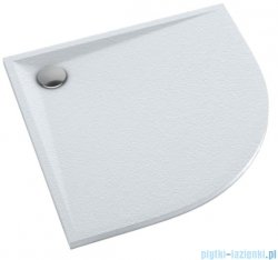 Schedpol Schedline Libra White Stone brodzik półokrągły 80x80x3cm 3SP.L1O-8080/B/ST